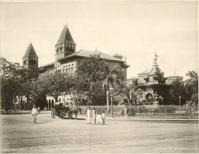 Flora Fountain, Bombay, c. 1900