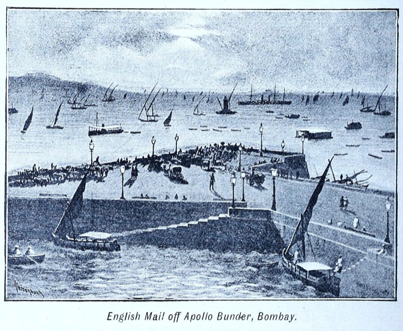 Apollo Bunder, Bombay, 1893