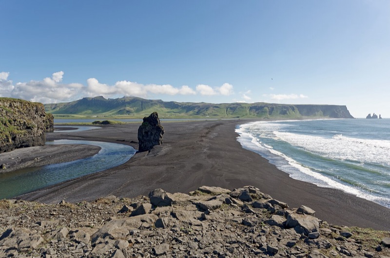 Reynisfjara black-sand beach, Iceland